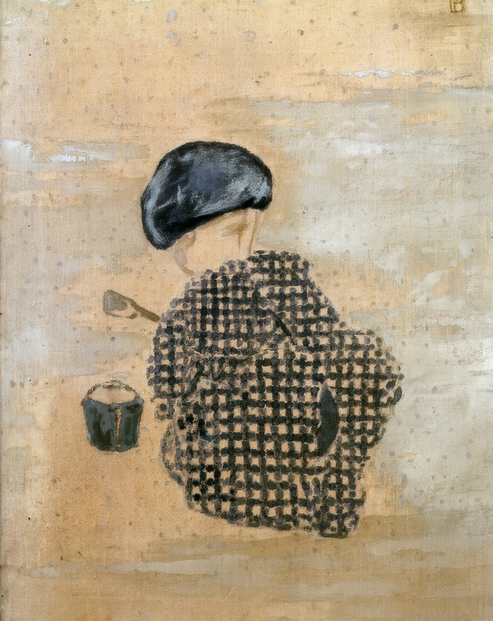 Barnet i sandkagen eller Barnet i spanden af Pierre Bonnard