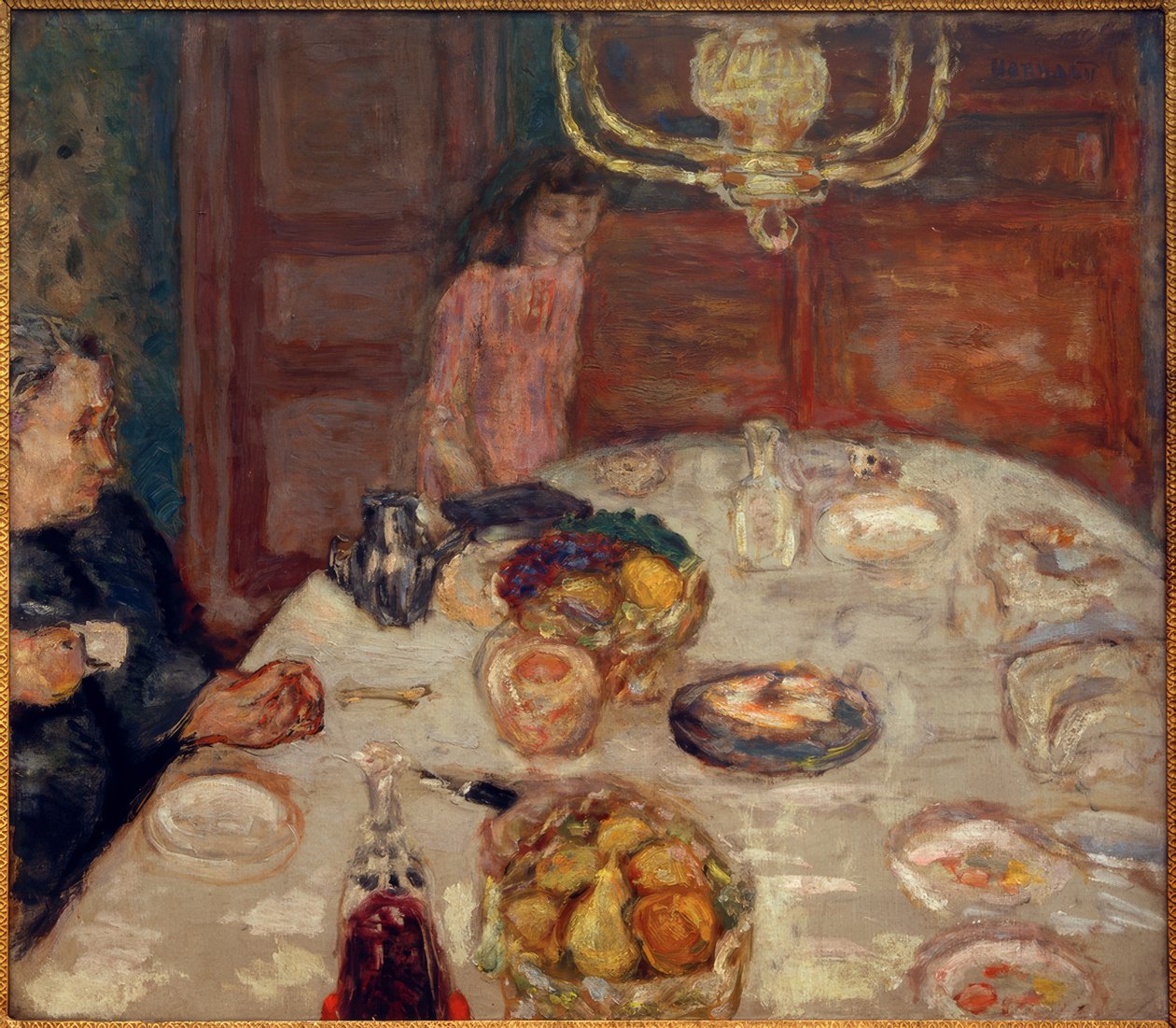Pærer (frokost på Grand-Lemps) af Pierre Bonnard