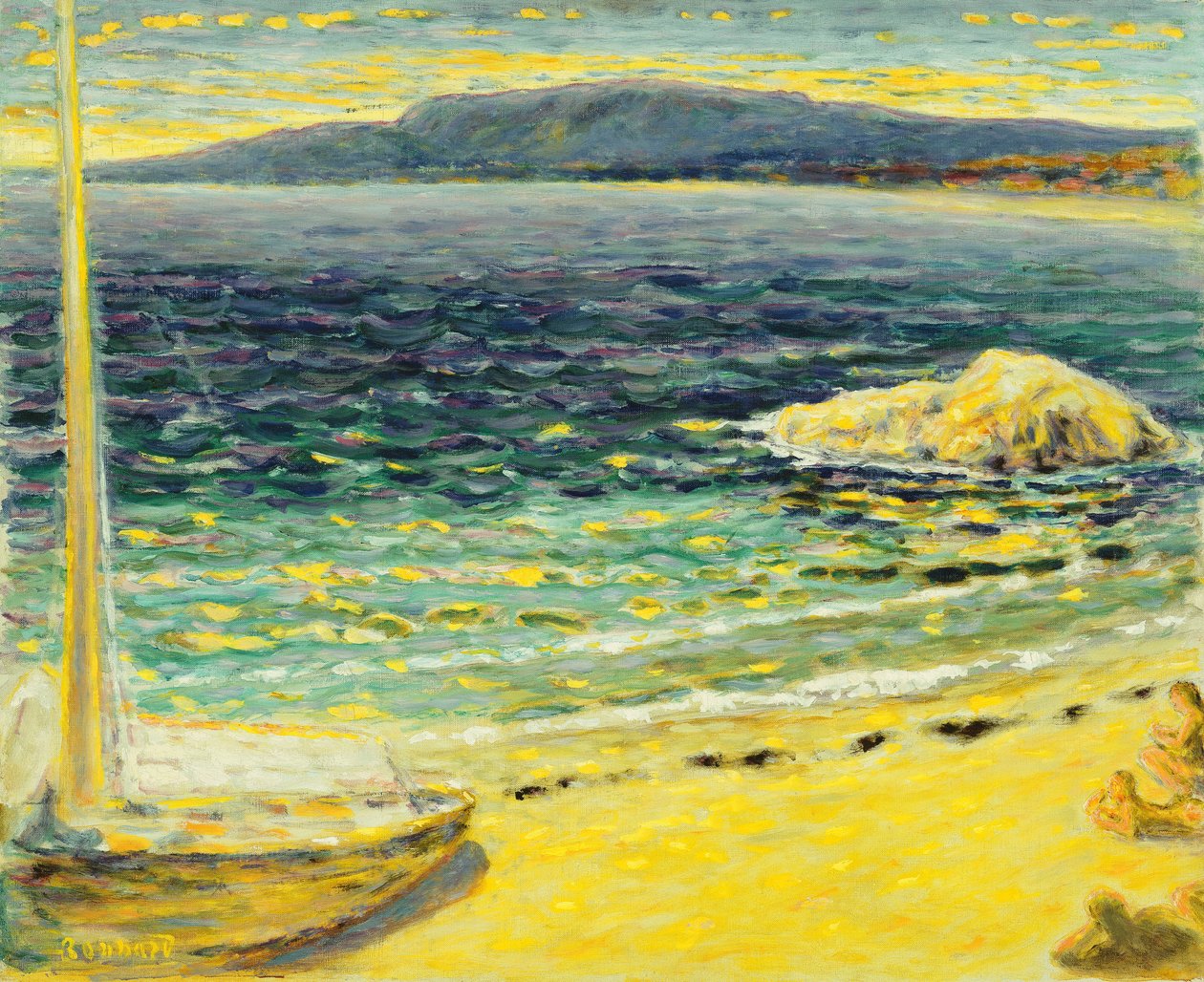 Marine, ca. 1910 (olie på lærred) af Pierre Bonnard