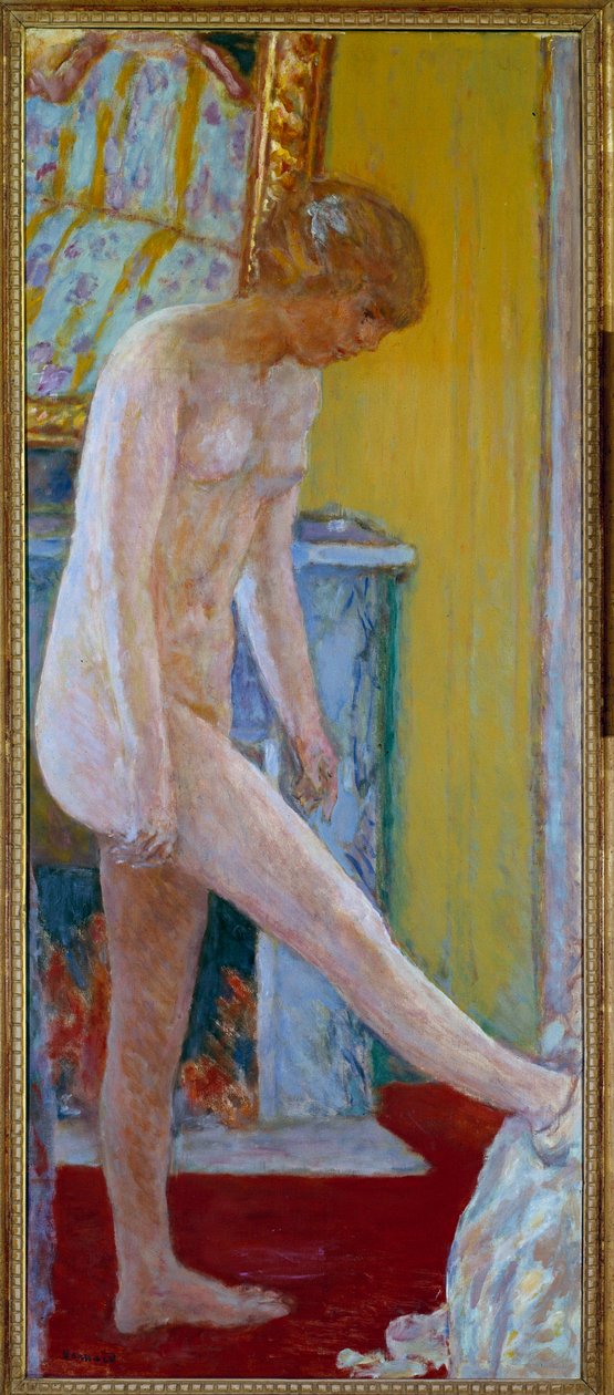 Nu-maleri af Pierre Bonnard (1867-1947) Paris fra det 20. århundrede, kommunalt museum for moderne kunst af Pierre Bonnard
