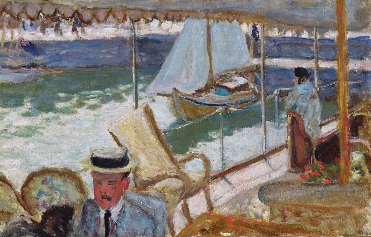 På Yacht, 1912 af Pierre Bonnard