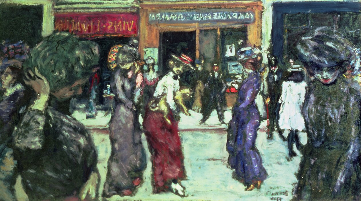 Place Pigalle, Paris af Pierre Bonnard