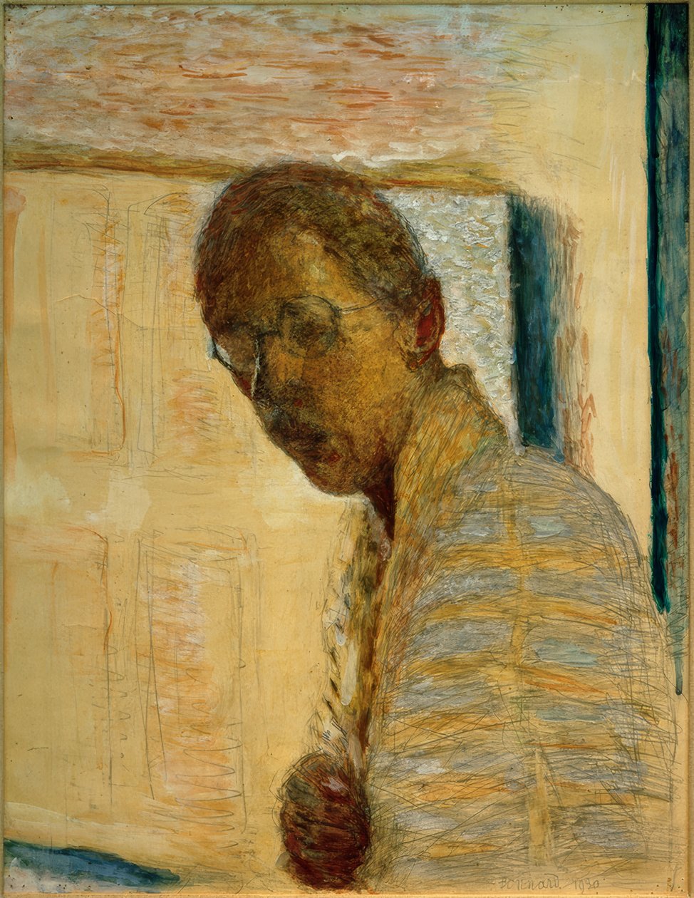 Portræt af kunstneren (Selvportræt) af Pierre Bonnard