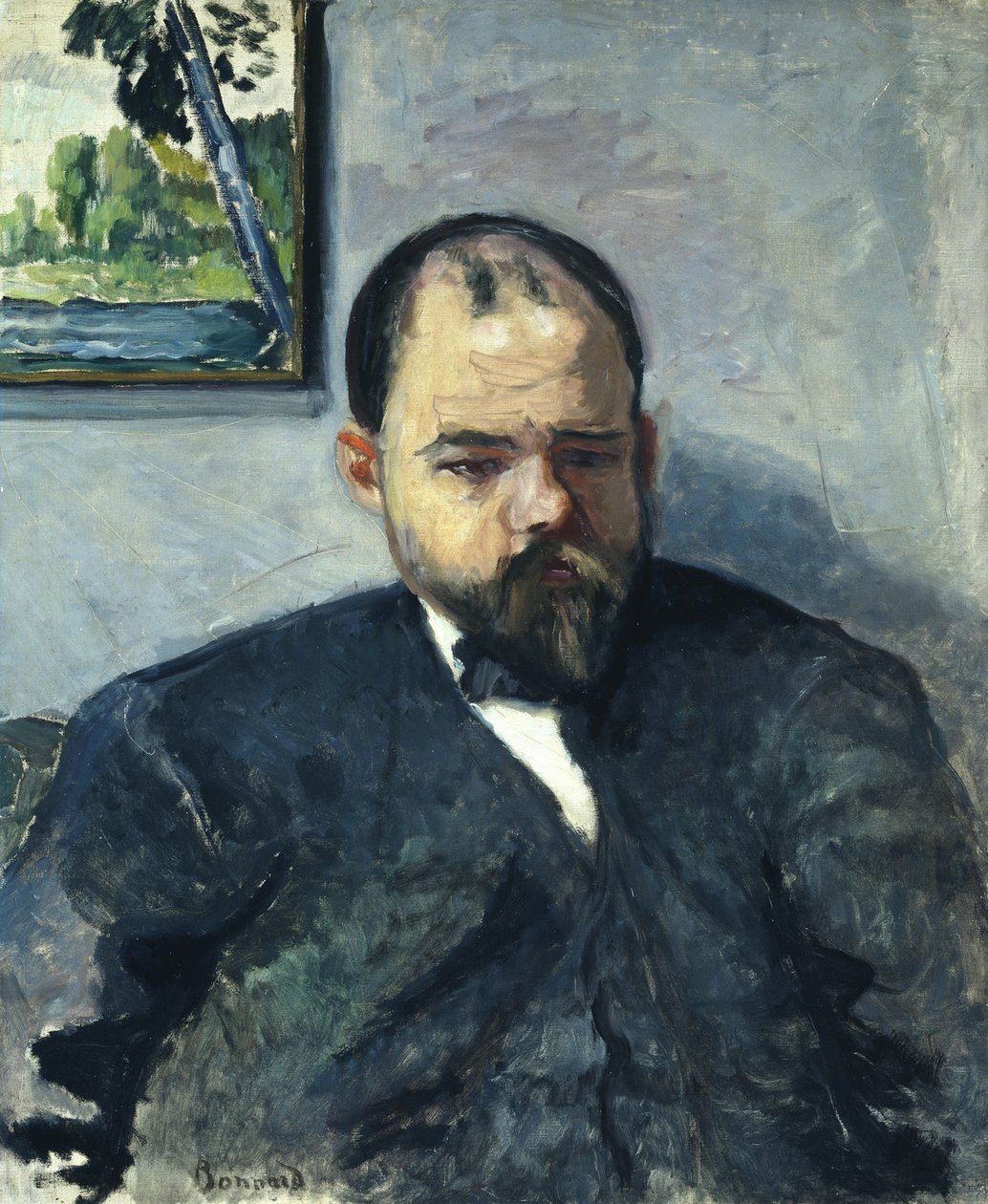 Portræt af Ambroise Vollard 1865-1939, ca 1904. af Pierre Bonnard