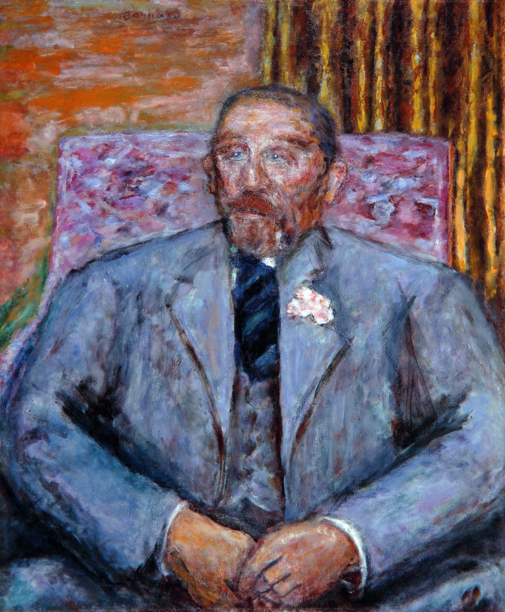 Portræt af Monsieur Monteux af Pierre Bonnard