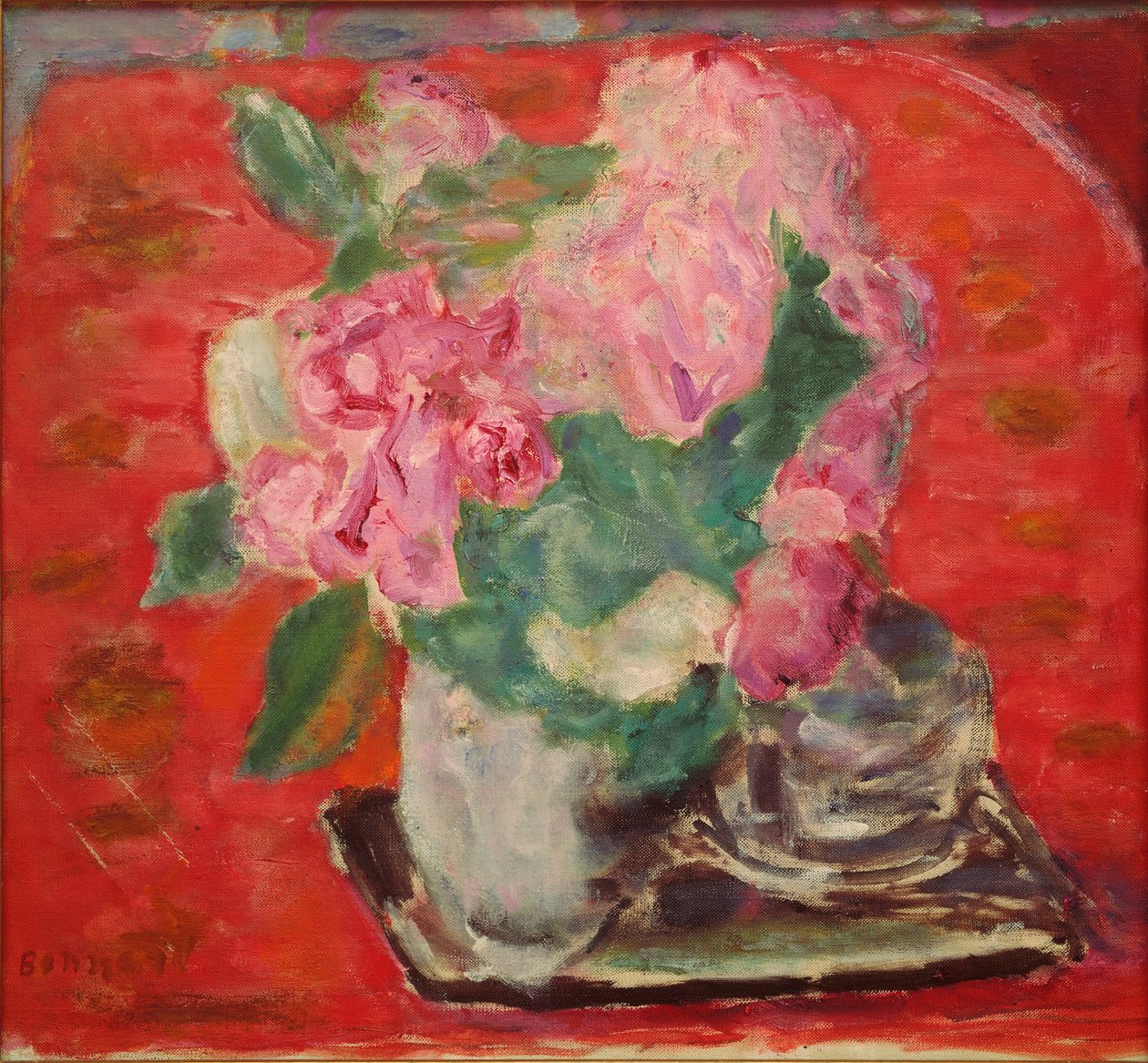 Roses maleri af Pierre Bonnard (1867-1947) 1943 Paris, privat samling af Pierre Bonnard