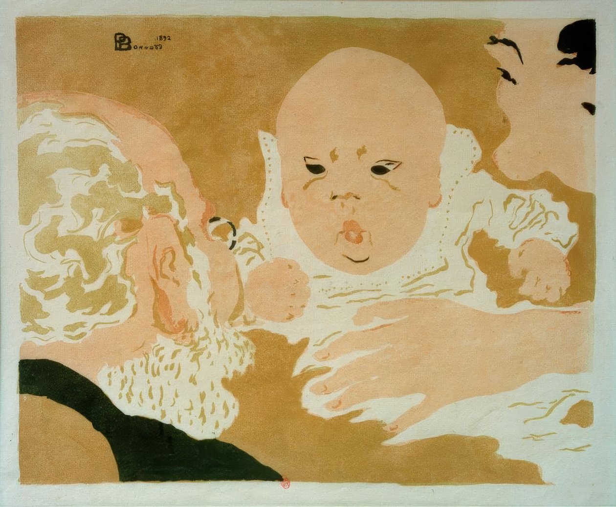 Familiescene af Pierre Bonnard