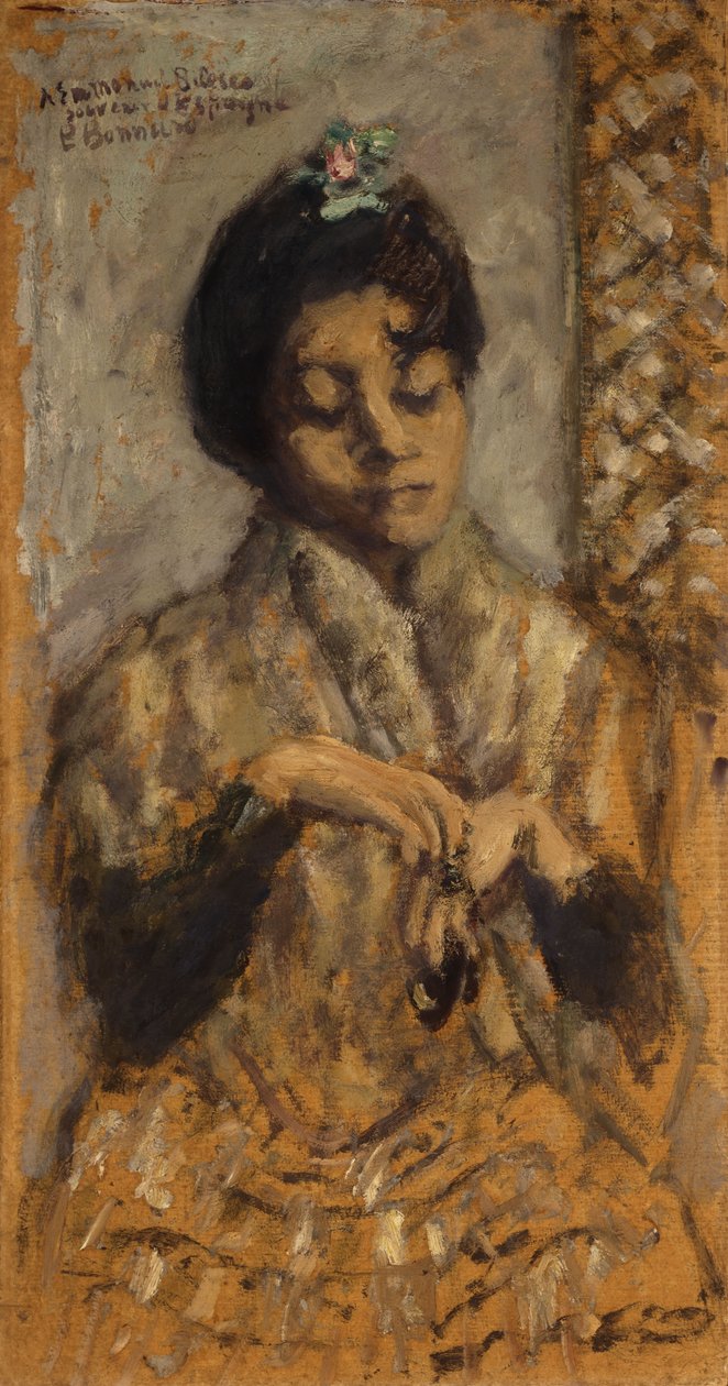 spansk danser; Spansk danser af Pierre Bonnard