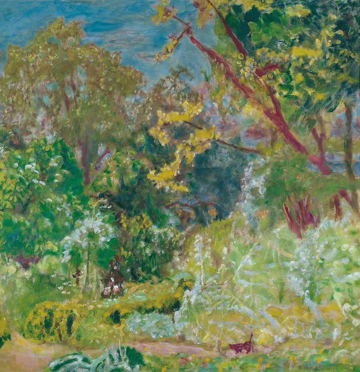 Sollys, 1923 af Pierre Bonnard