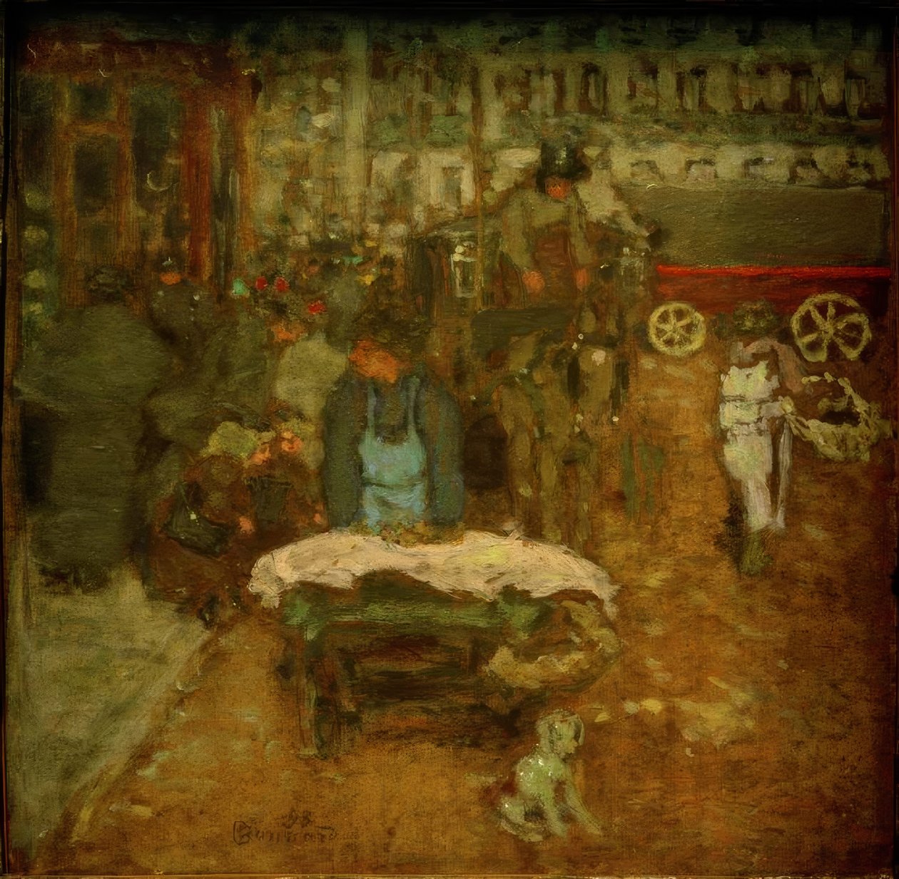 På Boulevarden af Pierre Bonnard