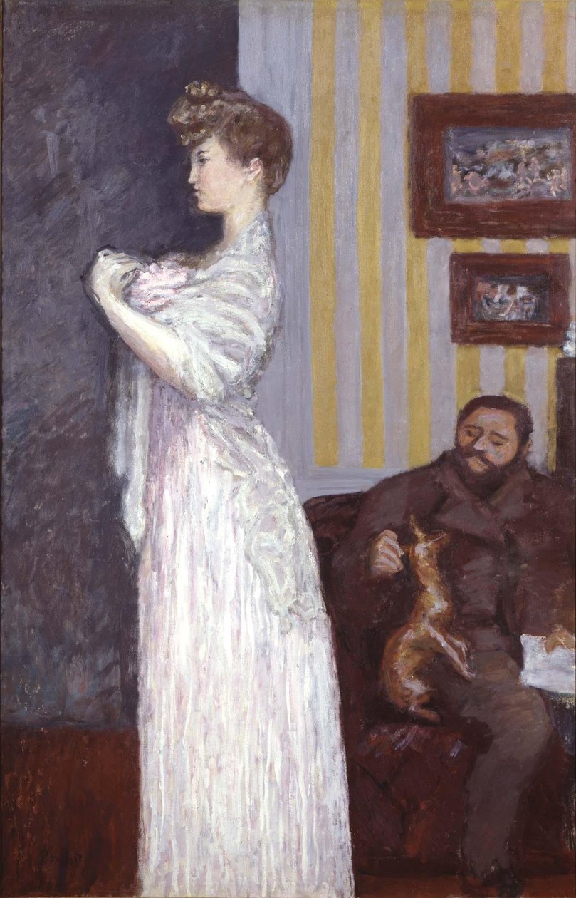 Thadée Natanson og Misia af Pierre Bonnard
