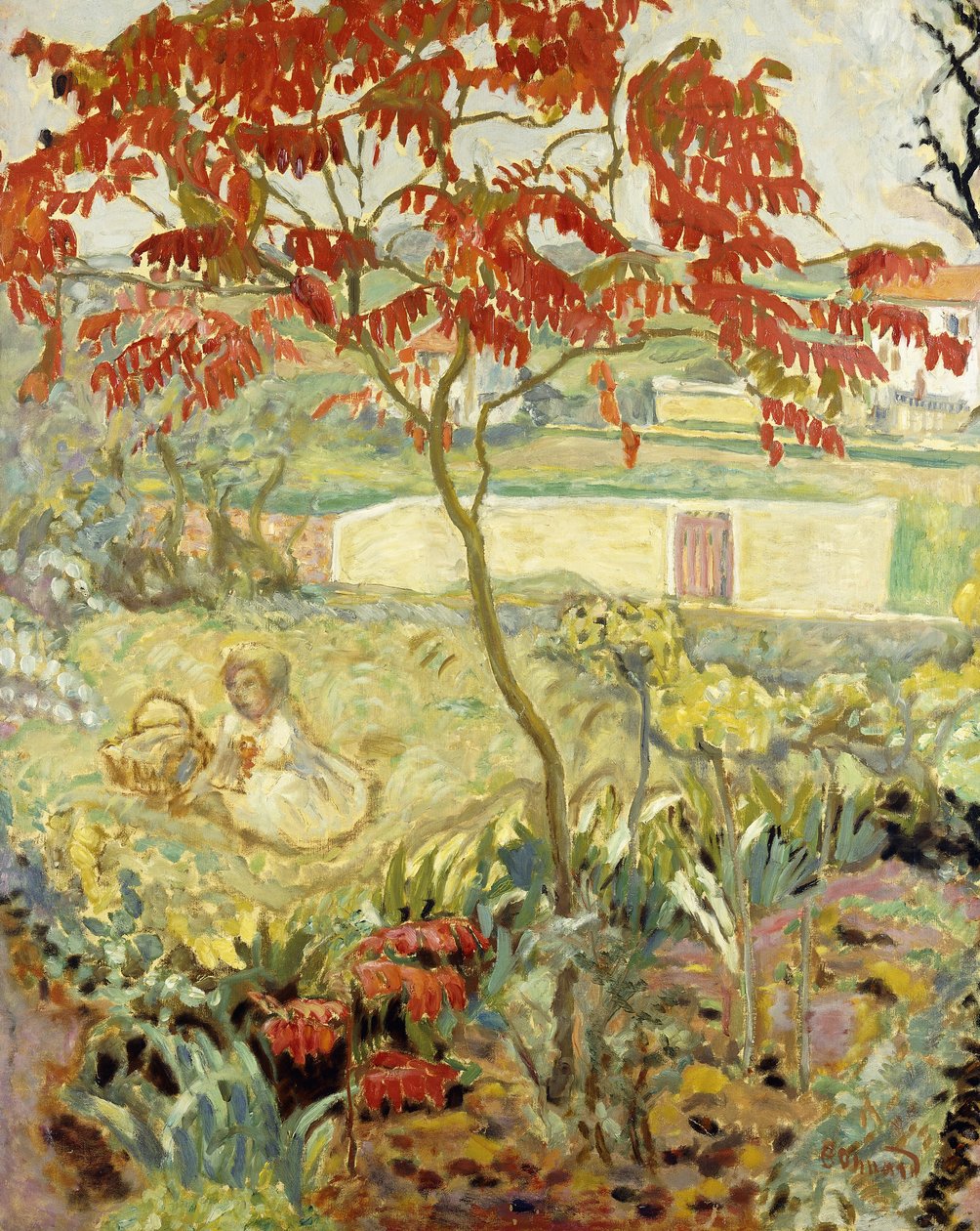 Haven og det røde træ; Le Jardin a l