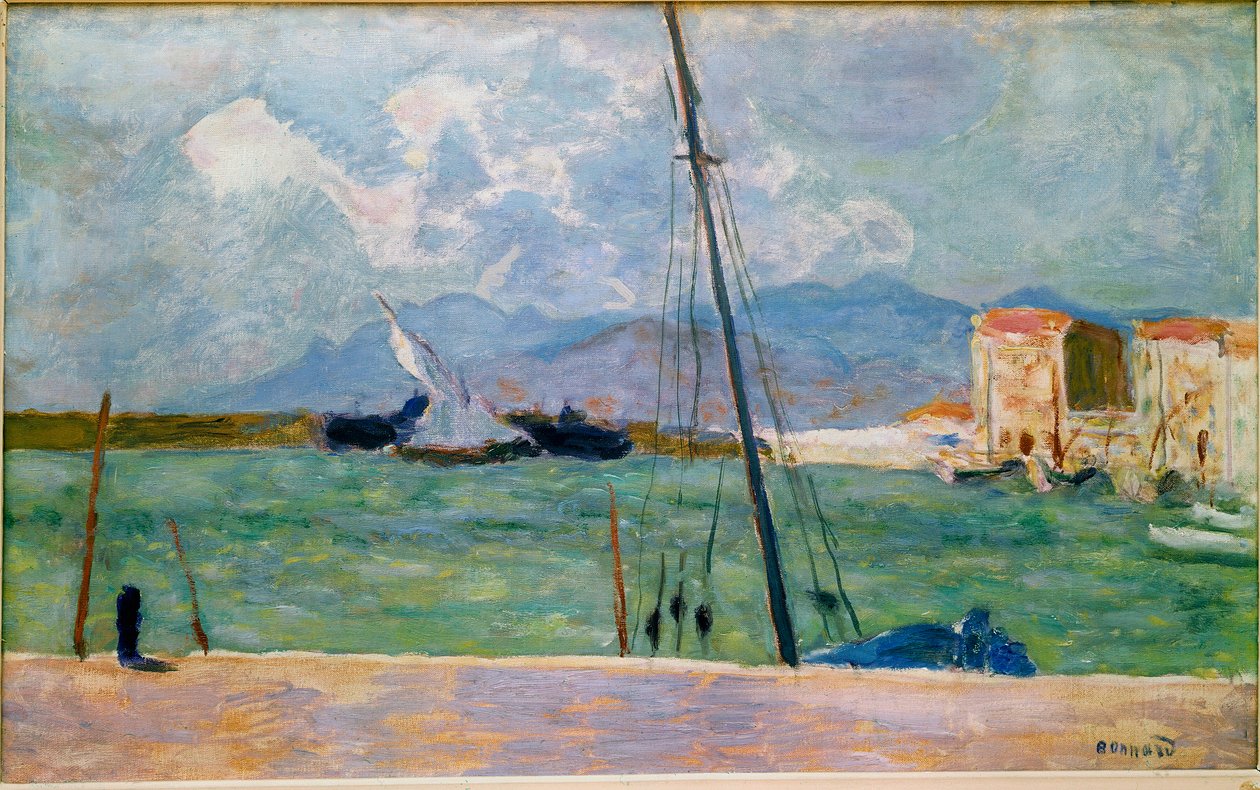 Det latinske sejlmaleri af Pierre Bonnard (1867-1947) 1917 Paris, Bernheim-Jeune Collection af Pierre Bonnard