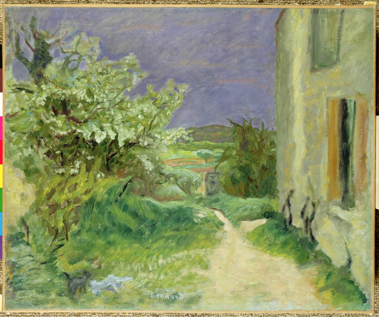 Huset i Vernouillet af Pierre Bonnard