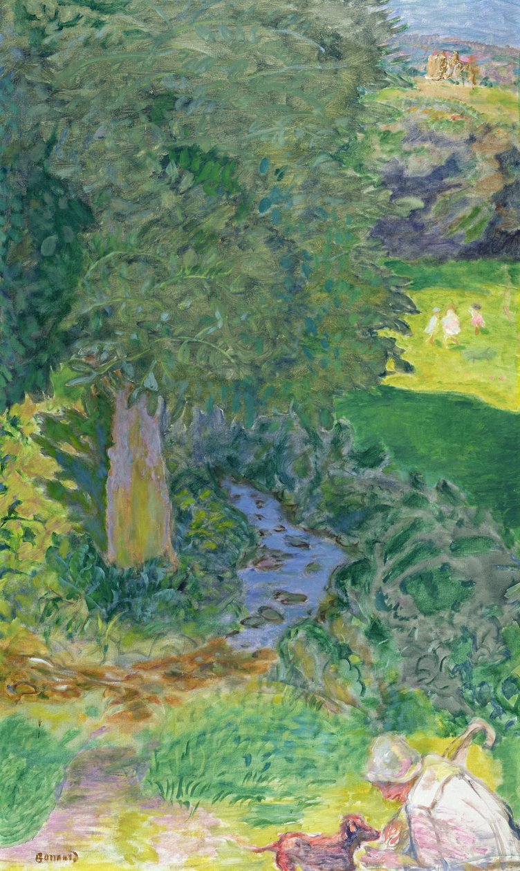 Strømmen, ca. 1916 af Pierre Bonnard