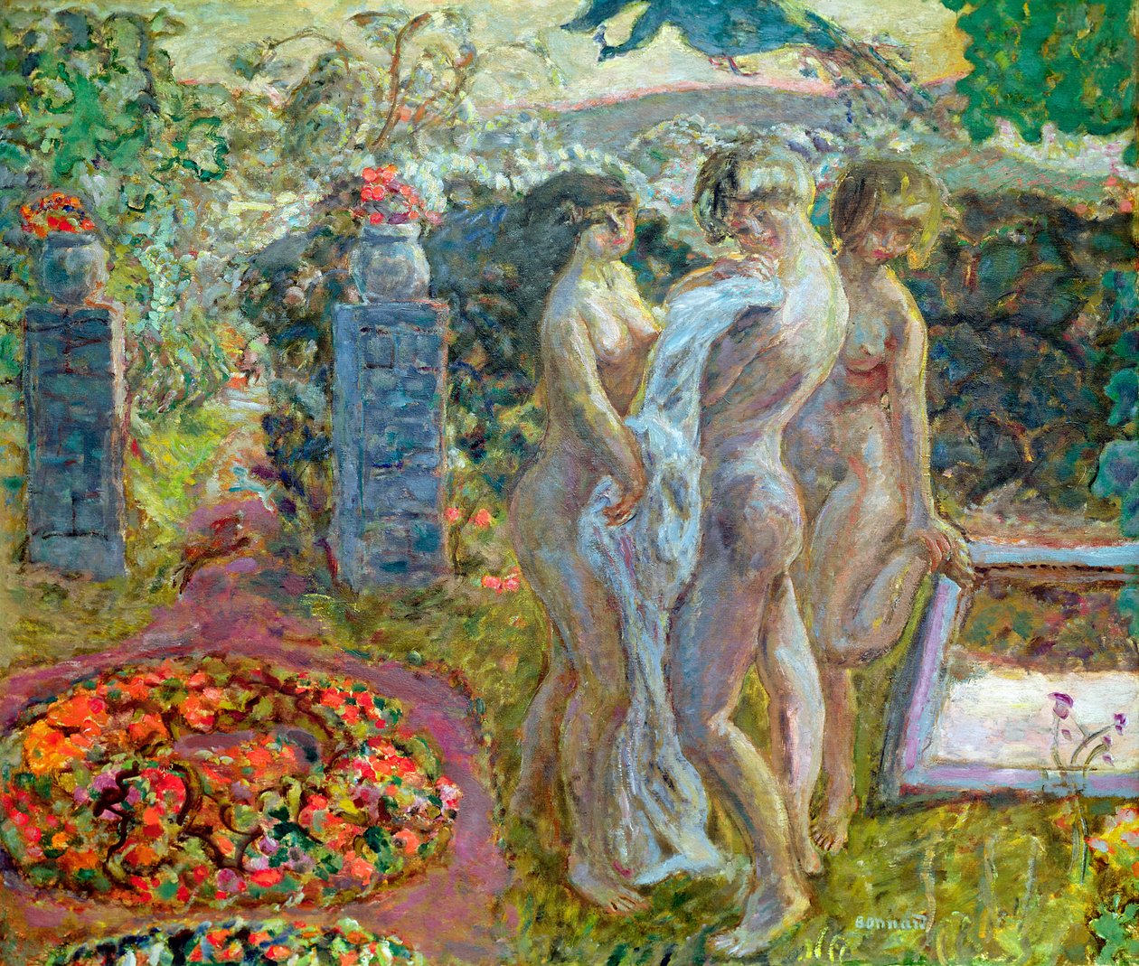 De tre nåder, 1908 af Pierre Bonnard