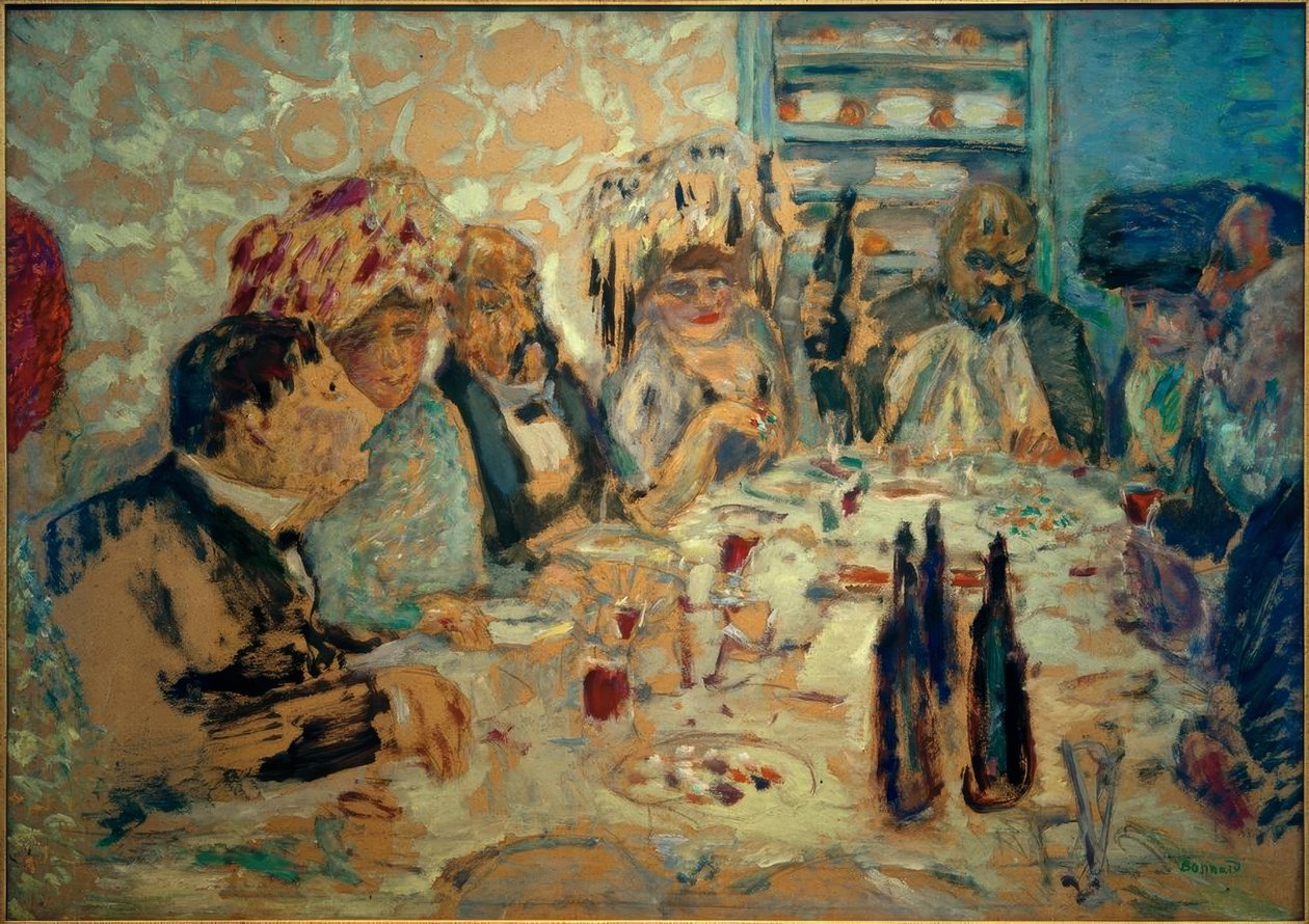En middag på Vollard eller Vollard-kælderen af Pierre Bonnard