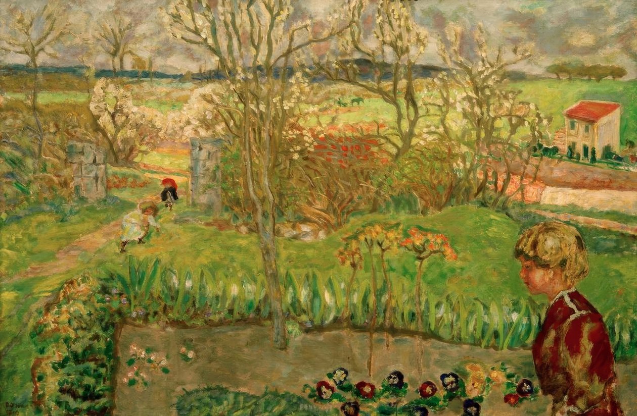 Vorfrühling (Tankerne) af Pierre Bonnard