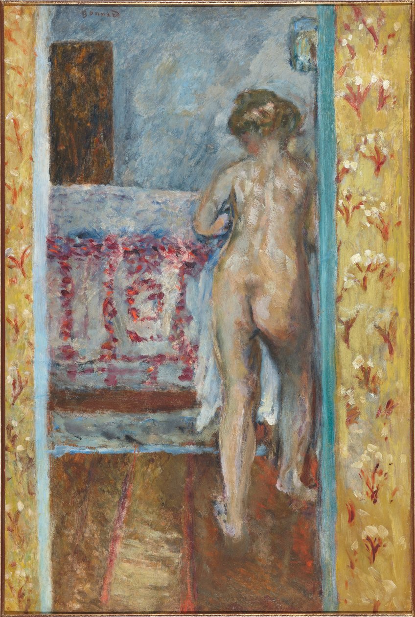 Kvinde i en alkove, ca. 1904 (olie om bord) af Pierre Bonnard