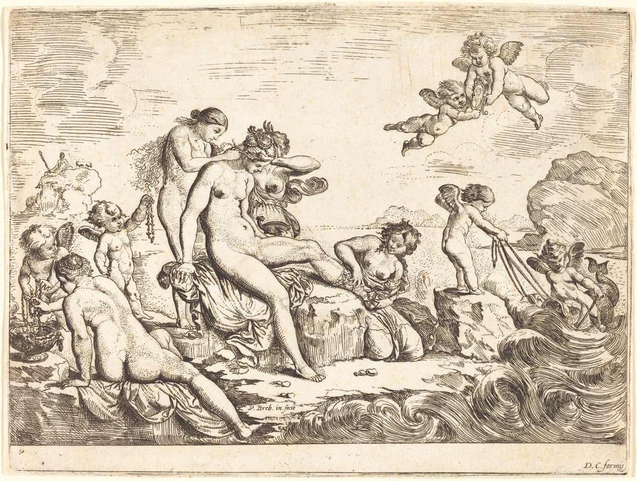 Thetis toilet af Pierre Brebiette
