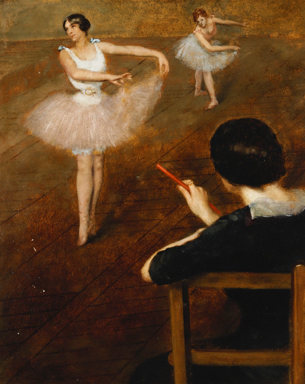Balletundervisningen af Pierre Carrier Belleuse