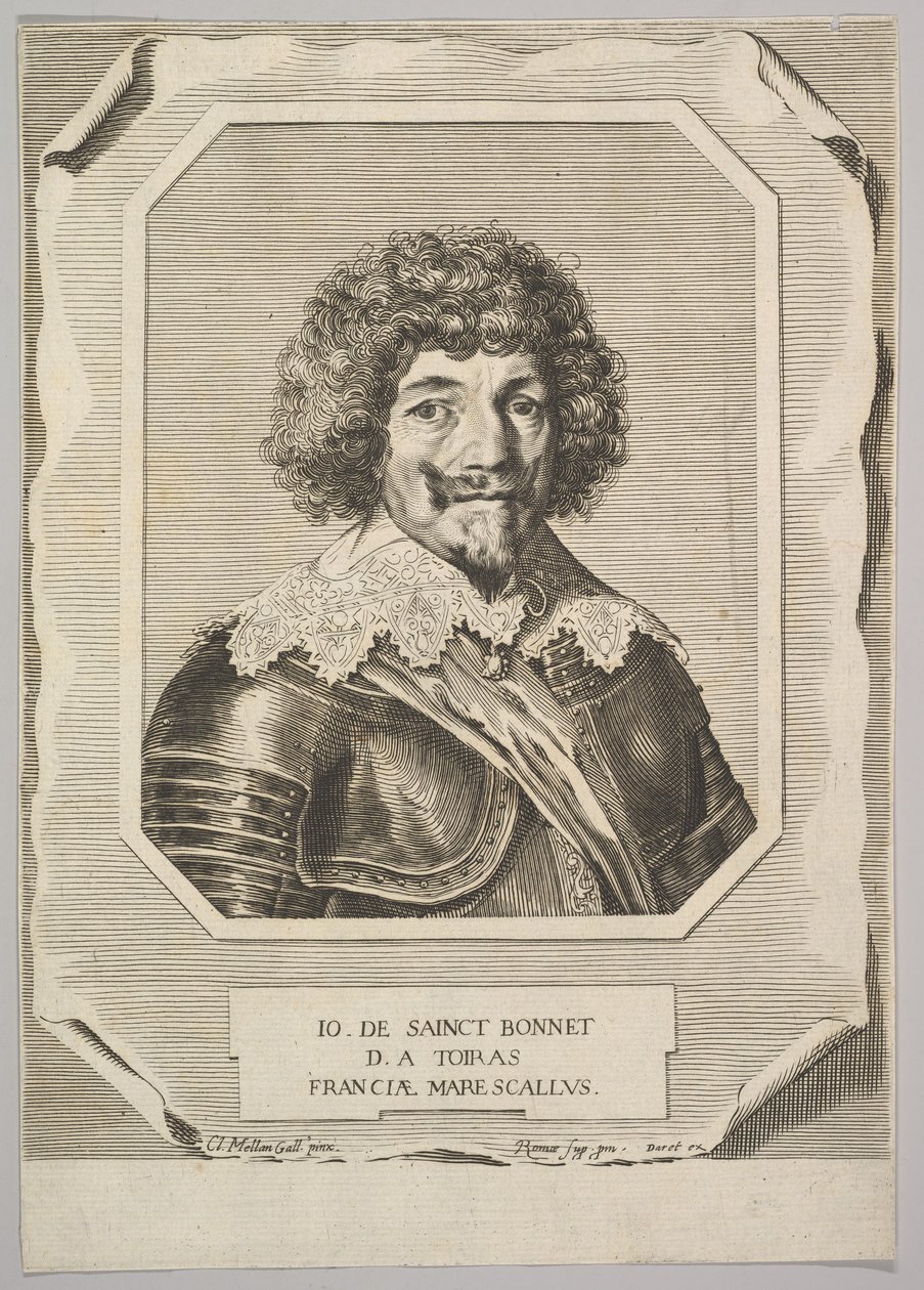 Jean de Saint-Bonnet, Marquis de Toiras. af Pierre Daret