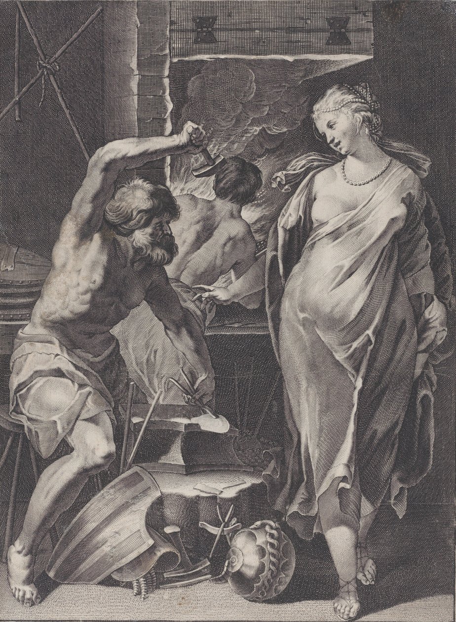Vulkan smedede Achilleus