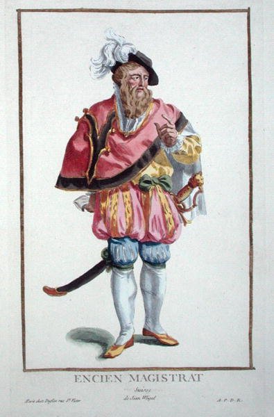 Kjole fra en schweizisk dommer fra 