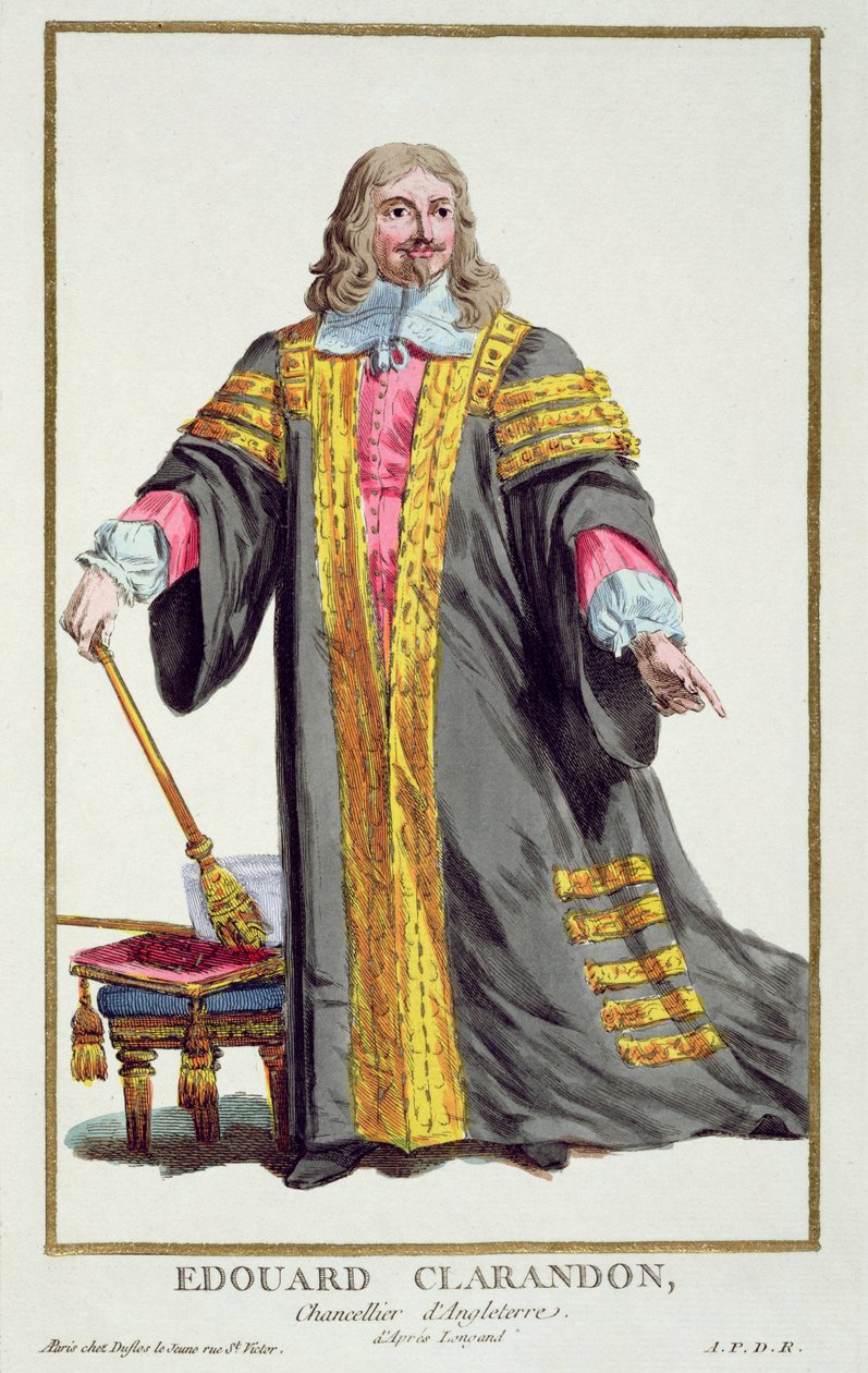 Edward Hyde (1609-74) første jarl af Clarendon fra 