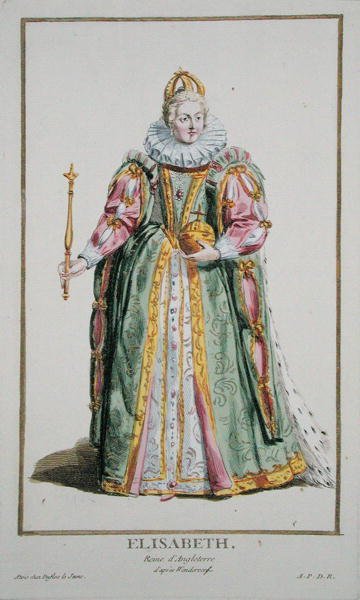 Elizabeth I (1530-1603) fra 