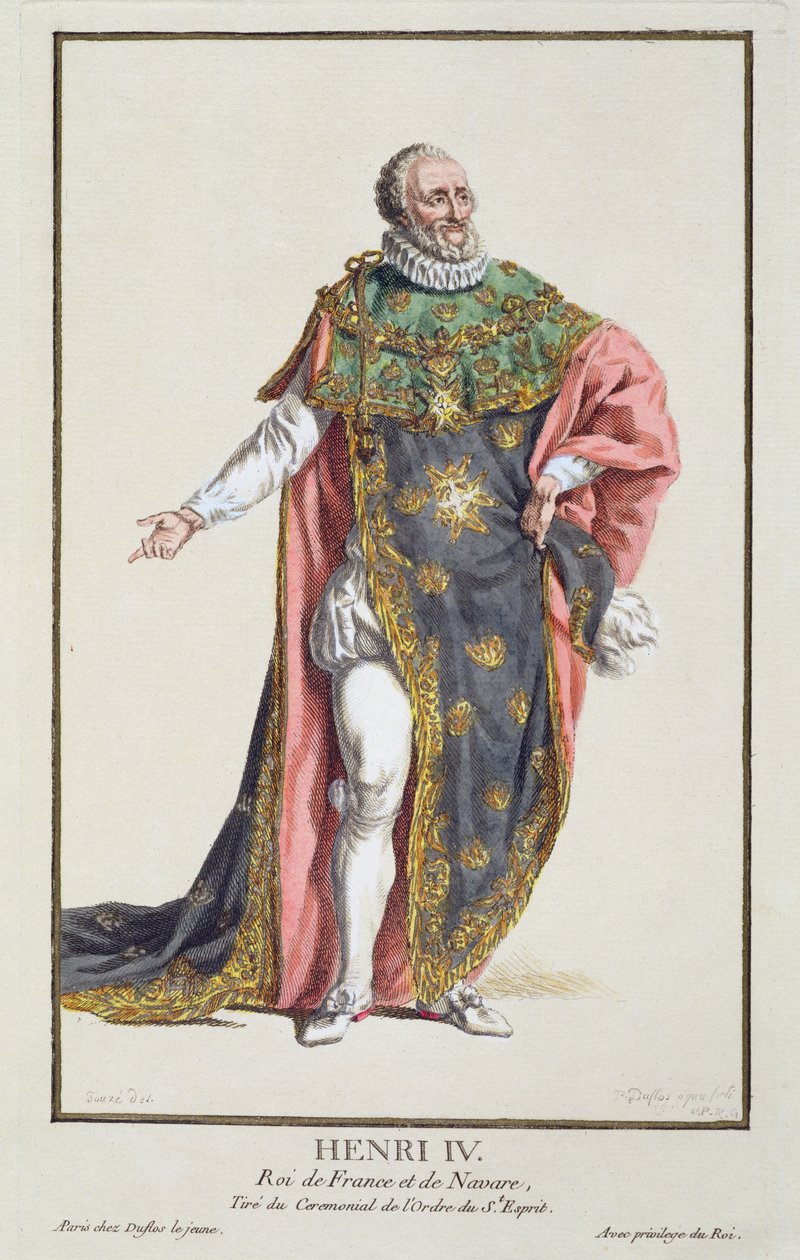 Henri IV (1553-1610) Konge af Frankrig, fra 