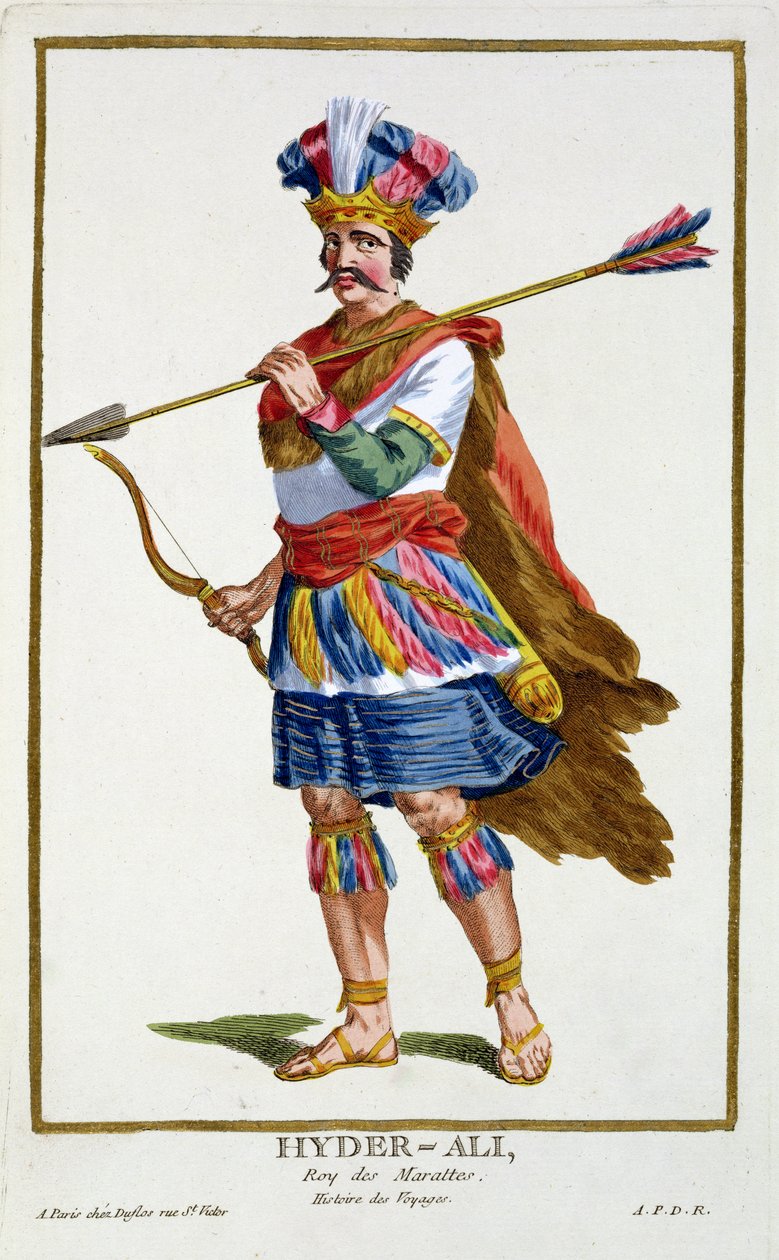 Hyder Ali (1722-82) fra 
