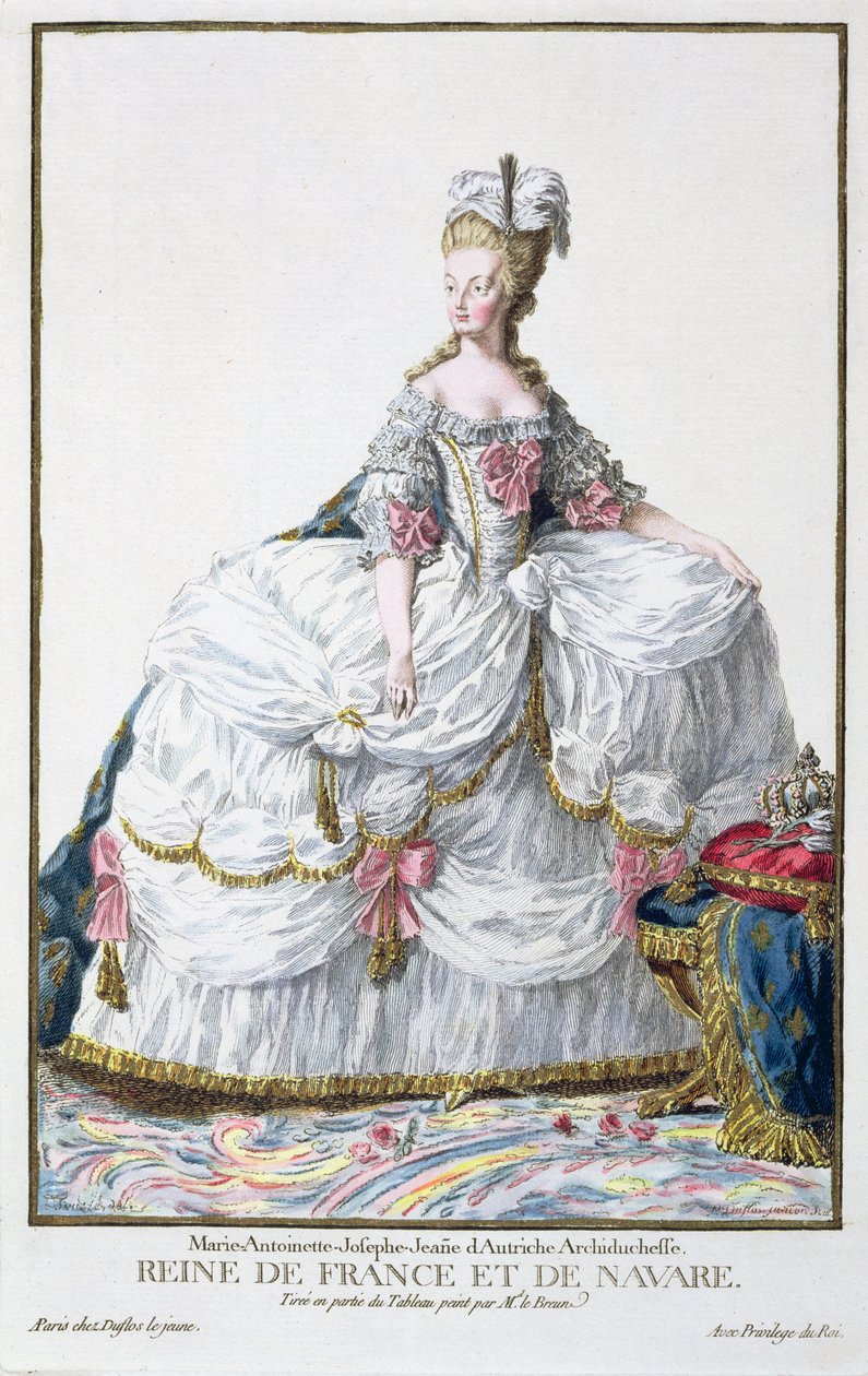 Marie Antoinette (1752-93) fra 