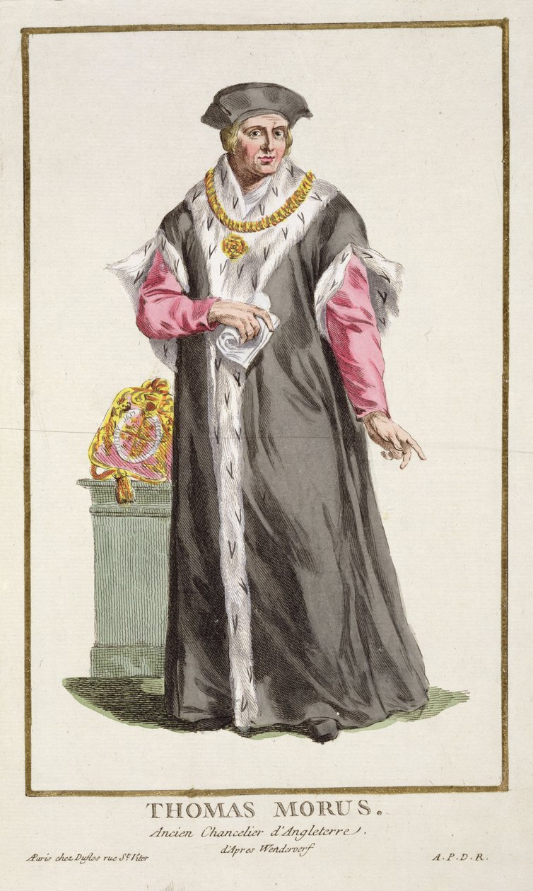 Sir Thomas More (1478-1535) fra 