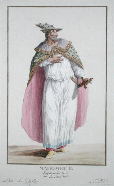 Sultan Mahomet II (1432-81) fra 