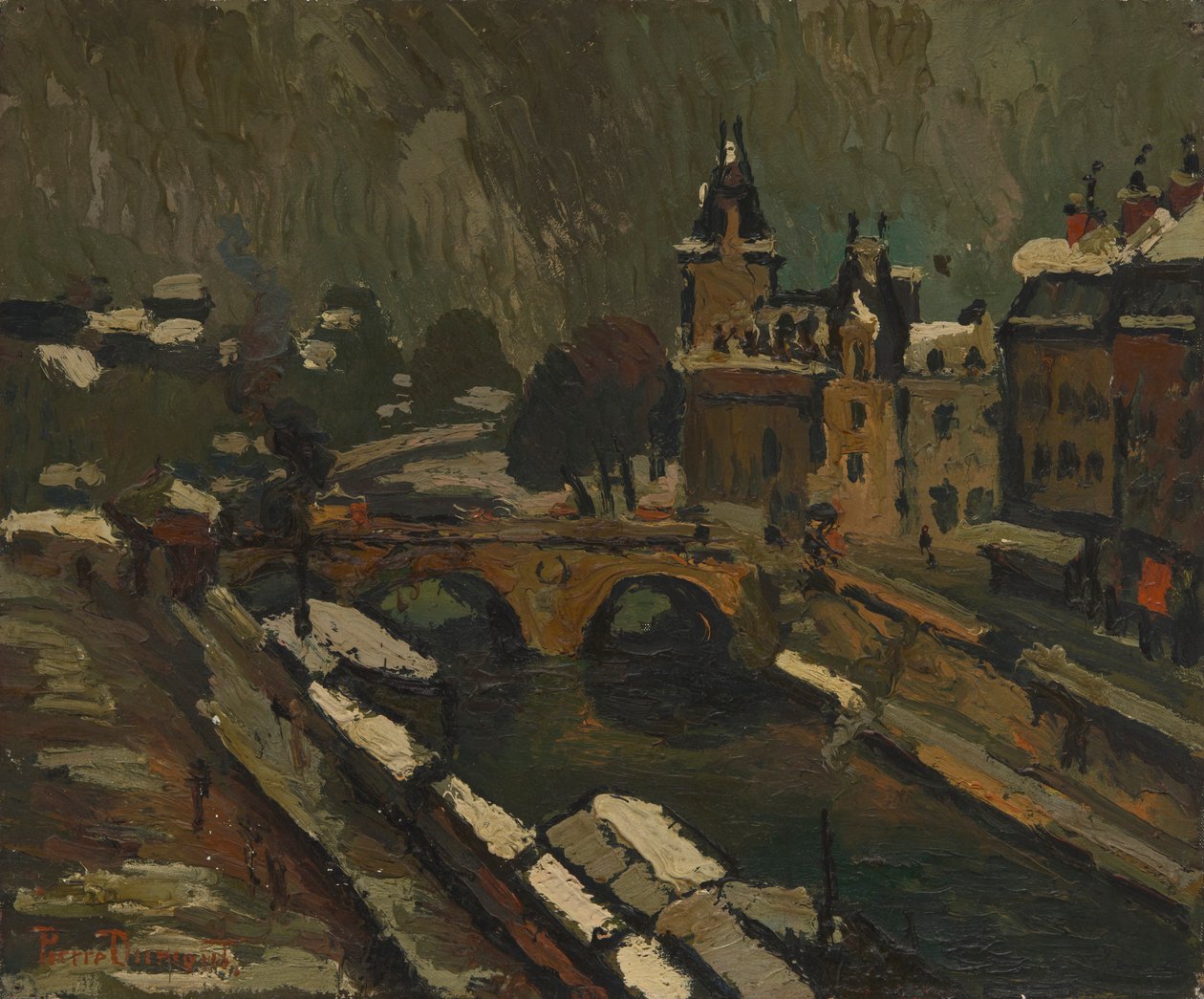 Paris om vinteren af Pierre Dumont