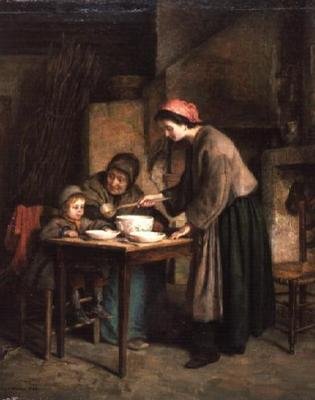 Sommerhus interiør af Pierre Edouard Frere