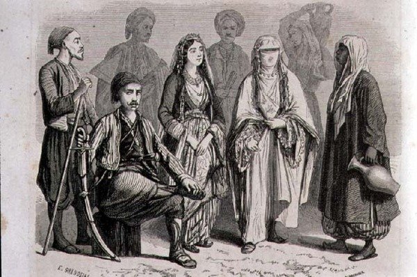 Anatolsk kjole i 1860