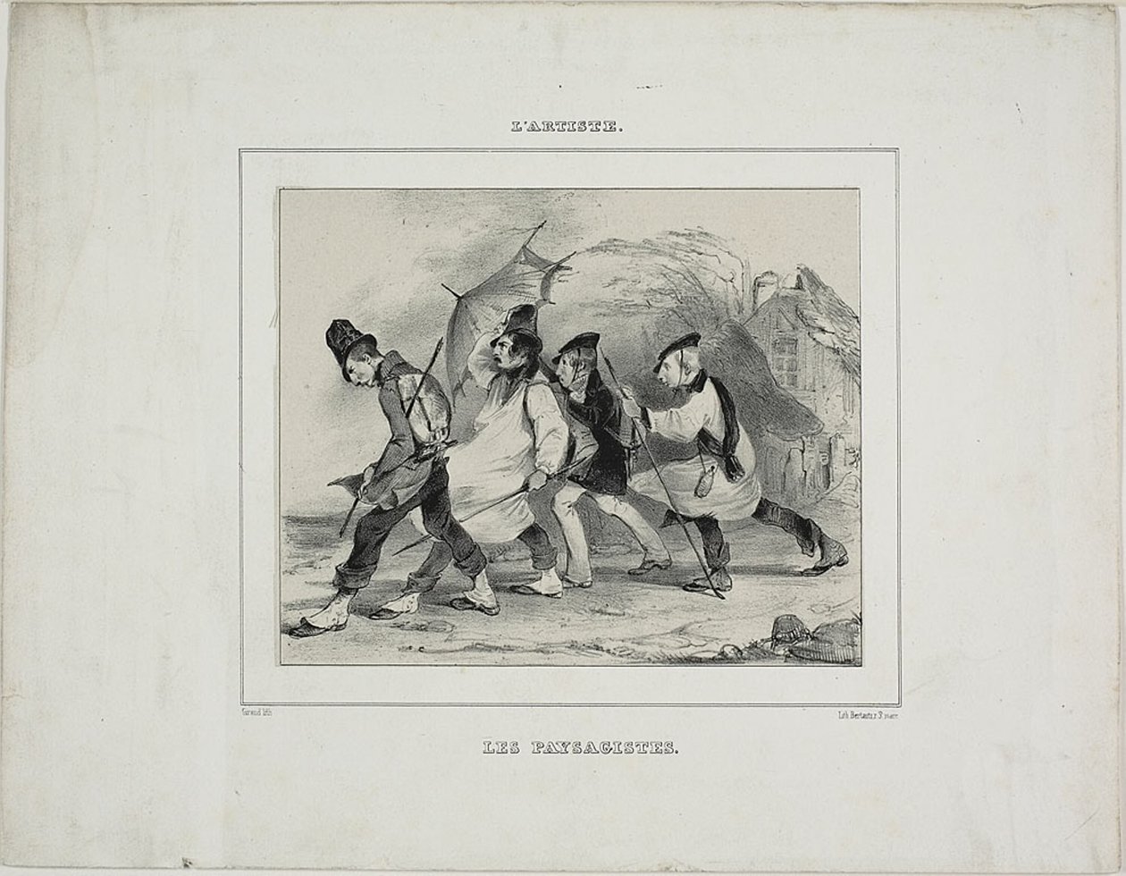 Landskabsmalerne af Pierre François Eugène Giraud