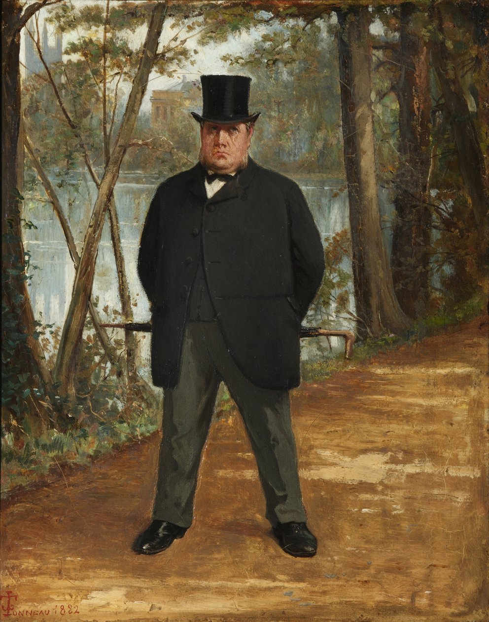 John Edward Henderson af Pierre François Joseph Tonneau