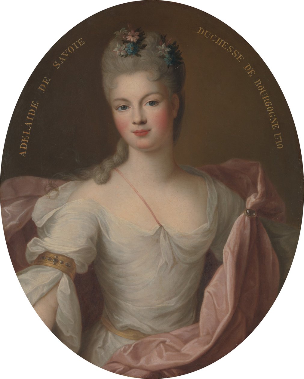 Marie Adélaïde af Savoyen (1685-1712), hertuginde af Burgund af Pierre Gobert