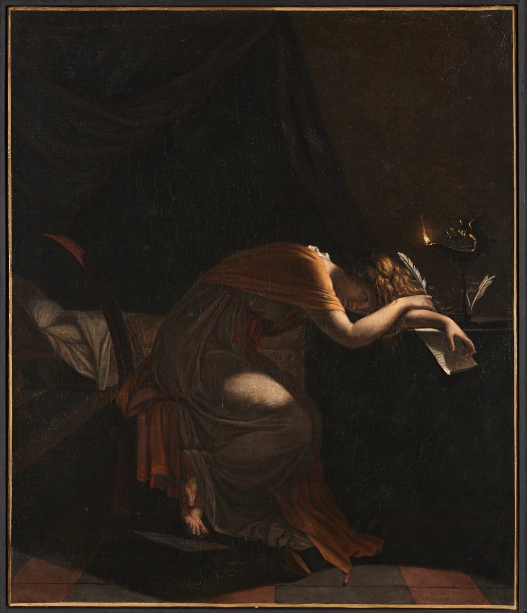 Sophonisbas død, ca. 1810 (olie på lærred) af Pierre Guérin