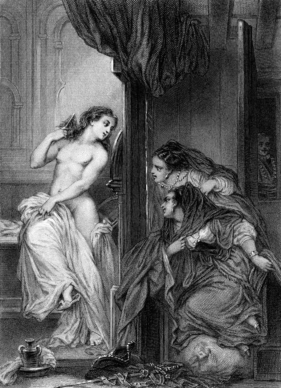 Fortællingen om Jenni af Voltaire af Pierre Gustave Eugene (1817 82) Staal