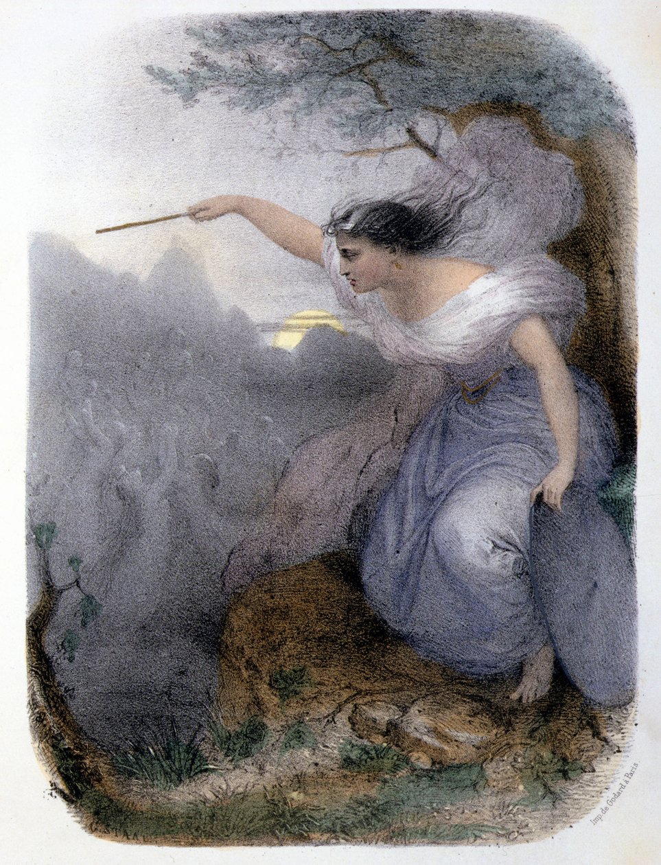 The Fairy Willis - i "Mythological Women"", af Mery og Foelix, ill. af G. Staal, red. af Gouet af Pierre Gustave Eugene Staal