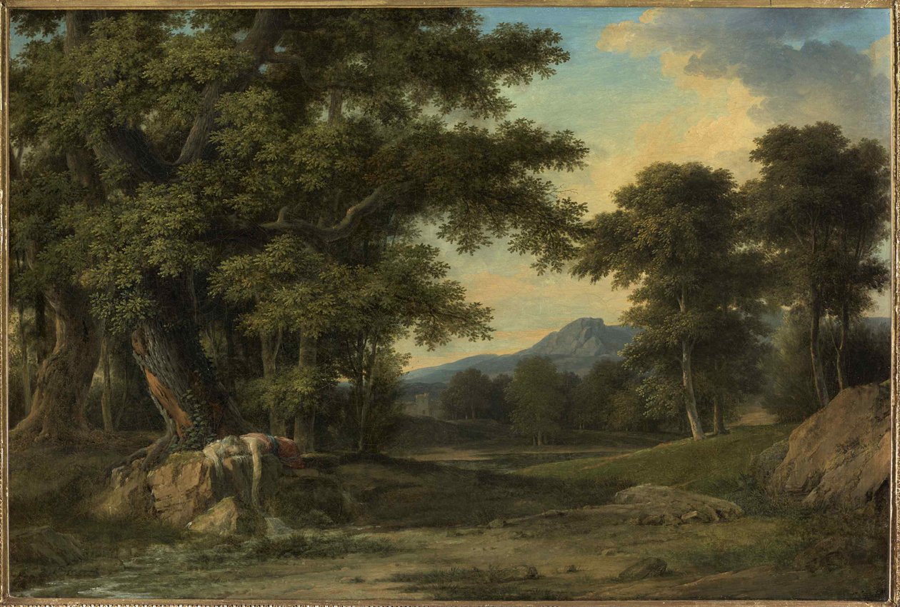 Byblis forvandlet til et springvand, 1793. af Pierre Henri de Valenciennes