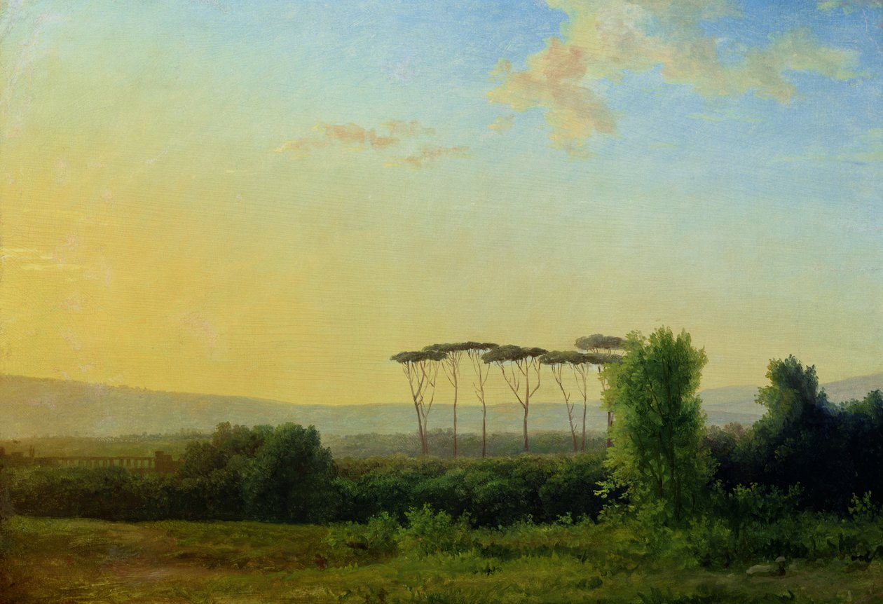 romersk landskab af Pierre Henri de Valenciennes