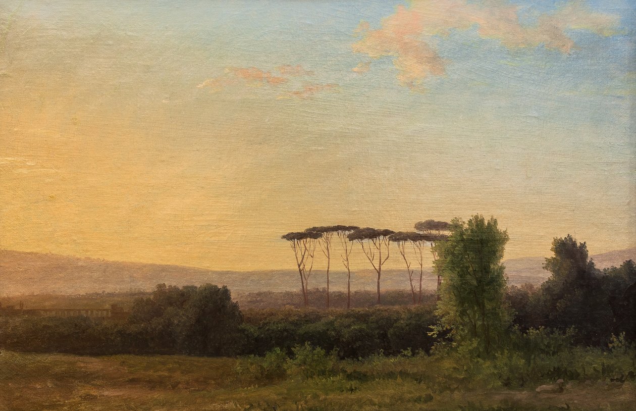 Romersk felttog (olie på lærred) af Pierre Henri de Valenciennes