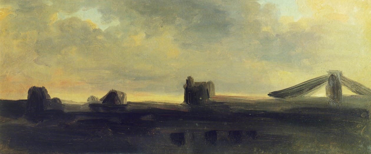Himmel og tage, af Pierre Henri de Valenciennes (1750-1819), pap af Pierre Henri de Valenciennes