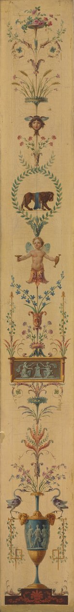 Dekorativt panel af Pierre II Rousseau