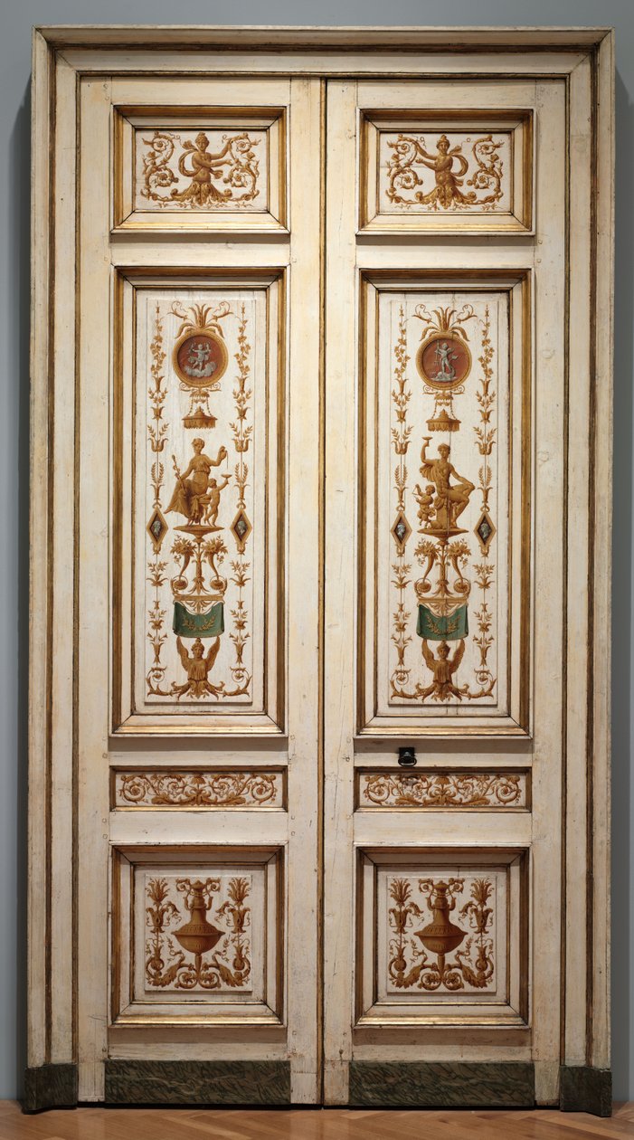 Dobbeltfløjede døre, 1790